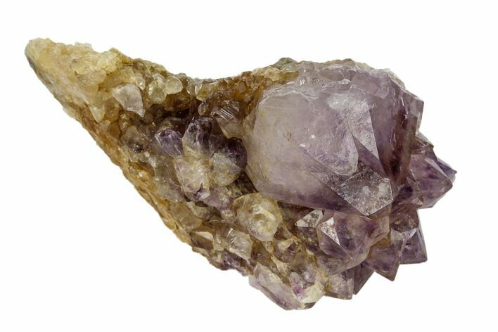 Wide, Amethyst Crystal Cluster - South Africa #115379